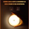 Lámpara LED inteligente con Sensor de cuerpo humano, iluminación de emergencia automática, carga USB, succión magnética inalámbrica, luz nocturna 1