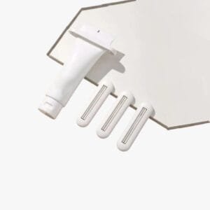 Exprimidor de pasta de dientes, clip de pasta de dientes, exprimidor de crema de manos limpiador facial, exprimidor manual de pasta de dientes para el hogar 2