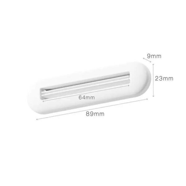 Exprimidor de pasta de dientes, clip de pasta de dientes, exprimidor de crema de manos limpiador facial, exprimidor manual de pasta de dientes para el hogar 1