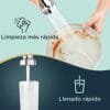 Extensor de grifo inoxidable