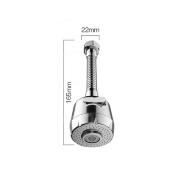 Adaptador de boquilla de grifo giratorio de 360 grados, extensor de grifo de 2/3 modos, burbujeador de ahorro de agua para el hogar, accesorios de grifo de cocina y baño 22mm diametro