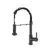 Extensor de grifo inoxidable negro
